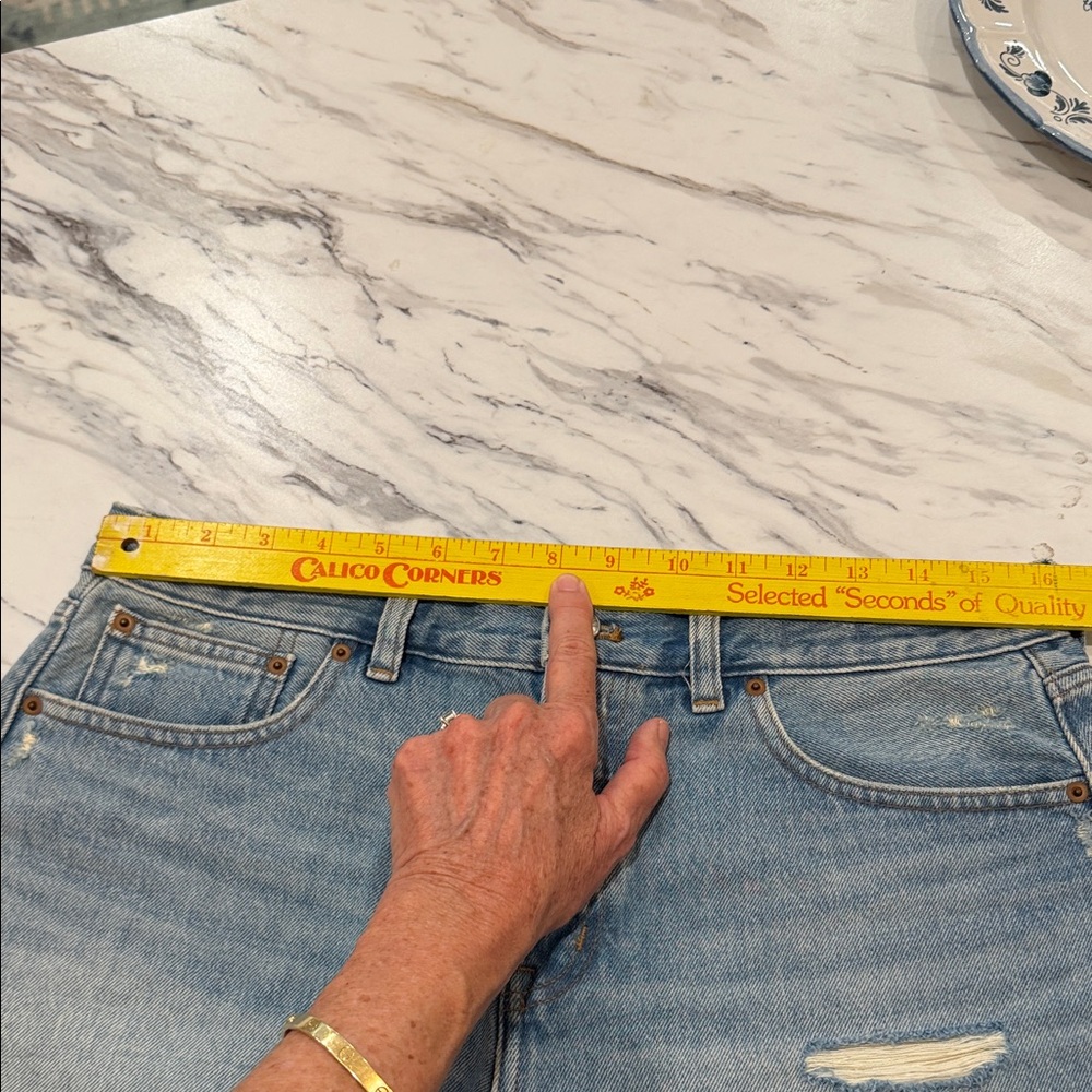 MADEWELL Brynn Blue Jean Shorts 29 - Picture 11 of 13